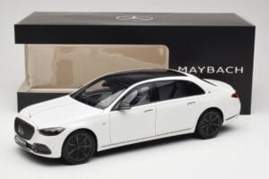 Mercedes Maybach S 680 X223 Diamond White Norev 1:18 B66960666 Metāls — attēls 8 no 8