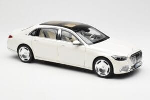 Mercedes Maybach S680 4Matic X223 Diamond Balts Norev 1:18 183918 Metāls — attēls 6 no 8
