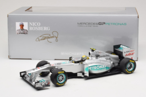 Mercedes MGP W02 #8 N. Rosberg Mercedes GP 2011 Minichamps 1:18 110110008 Metāls — attēls 7 no 7