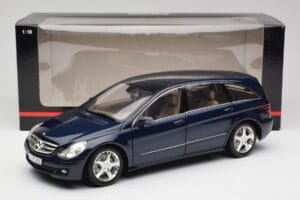 Mercedes R-Class W251 Tanzanīts Zils Minichamps 1:18 150034600 Metāls — attēls 8 no 8
