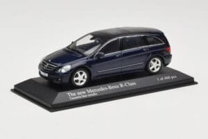 Mercedes R-Class W251 Tanzanite Blue Minichamps 1:43 B66962215 Metāls — attēls 2 no 4