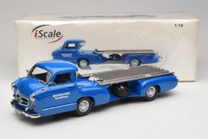 Mercedes Renntransporter Blaues Wunder iScale 1:18 118000000006-P1 Metāls — attēls 6 no 6