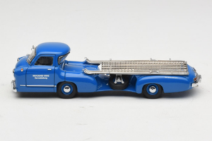 Mercedes Renntransporter Blue Wonder CMC 1:43 M-036K Metāls — attēls 4 no 8
