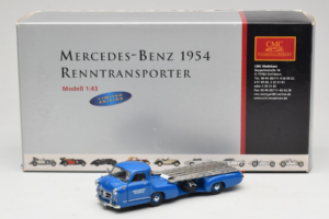 Mercedes Renntransporter Blue Wonder CMC 1:43 M-036K Metāls — attēls 8 no 8