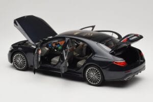 Mercedes S-Class W223 AMG Line Anthracite Blue Norev 1:18 183800 Metāls — attēls 5 no 8