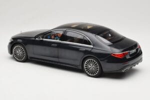 Mercedes S-Class W223 AMG Line Anthracite Blue Norev 1:18 183800 Metāls — attēls 7 no 8