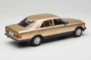 Mercedes S-Class W126 Metallic Beige MCG 1:18 MCG18548 Metāls — attēls 2 no 6