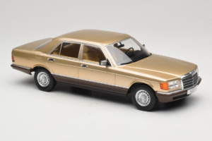 Mercedes S-Class W126 Metallic Beige MCG 1:18 MCG18548 Metāls — attēls 4 no 6