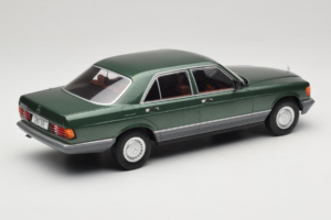 Mercedes S-Class W126 Metallic Green MCG 1:18 MCG18549 Metāls — attēls 2 no 6