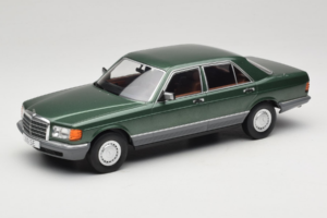 Mercedes S-Class W126 Metallic Green MCG 1:18 MCG18549 Metāls