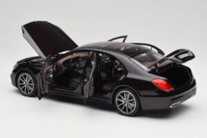 Mercedes S-Class W222 AMG Line Ruby Melns Metallic Norev 1:18 183483 Metāls — attēls 5 no 8