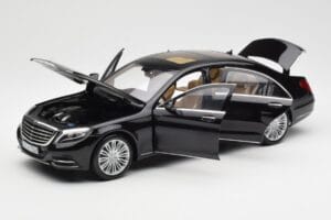 Mercedes S-Class W222 Melns Metallic Norev 1:18 183480 Metāls — attēls 2 no 8