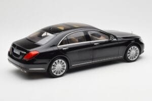 Mercedes S-Class W222 Melns Metallic Norev 1:18 183480 Metāls — attēls 3 no 8