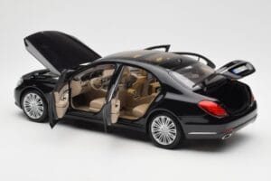 Mercedes S-Class W222 Melns Metallic Norev 1:18 183480 Metāls — attēls 5 no 8