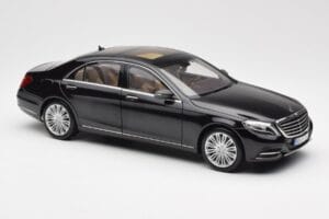 Mercedes S-Class W222 Melns Metallic Norev 1:18 183480 Metāls — attēls 6 no 8