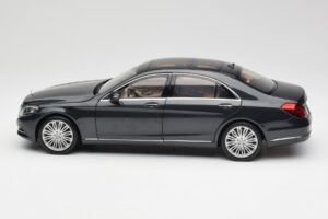 Mercedes S-Class W222 Zils Antracīts Metallic Norev 1:18 B66960157 Metāls — attēls 4 no 8