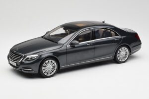 Mercedes S-Class W222 Zils Antracīts Metallic Norev 1:18 B66960157 Metāls