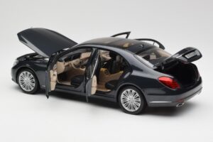 Mercedes S-Class W222 Zils Antracīts Metallic Norev 1:18 B66960157 Metāls — attēls 5 no 8