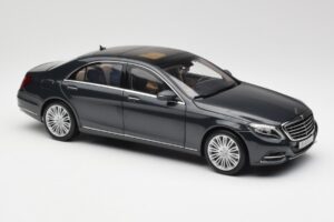 Mercedes S-Class W222 Zils Antracīts Metallic Norev 1:18 B66960157 Metāls — attēls 6 no 8