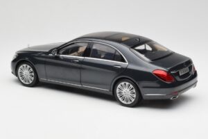 Mercedes S-Class W222 Zils Antracīts Metallic Norev 1:18 B66960157 Metāls — attēls 7 no 8