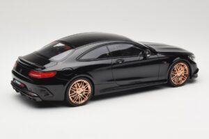 Mercedes S-Class W222 Brabus 850 Melns GT Spirit 1:18 GT110 Sveķi — attēls 2 no 6