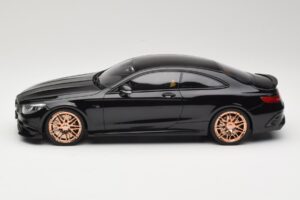 Mercedes S-Class W222 Brabus 850 Melns GT Spirit 1:18 GT110 Sveķi — attēls 3 no 6