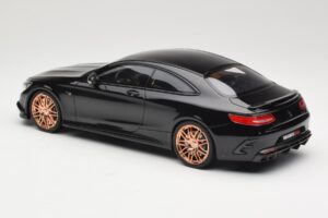 Mercedes S-Class W222 Brabus 850 Melns GT Spirit 1:18 GT110 Sveķi — attēls 5 no 6