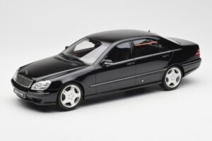 Mercedes AMG S55 W220 Melns Otto 1:18 OT832 Sveķi