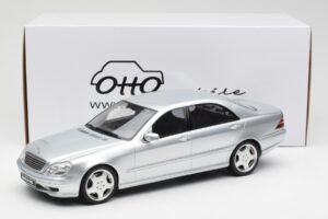 Mercedes AMG S55 W220 Sudrabs Otto 1:18 OT292 Sveķi — attēls 6 no 6