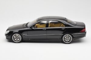 Mercedes AMG S65 W220 Melns Otto 1:18 OT846 Sveķi — attēls 3 no 6