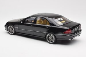 Mercedes AMG S65 W220 Melns Otto 1:18 OT846 Sveķi — attēls 5 no 6