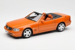 Mercedes SL 500 R129 Oranžs Metallic Norev 1:18 183752 Metāls