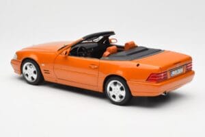 Mercedes SL 500 R129 Oranžs Metallic Norev 1:18 183752 Metāls — attēls 7 no 8