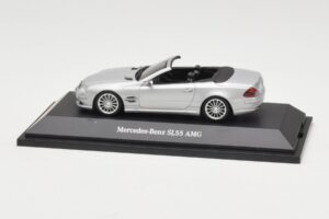 Mercedes SL 55 AMG R230 Sudrabs Minichamps 1:43 B66962347 Metāls