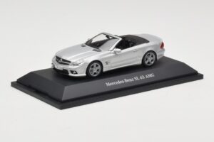 Mercedes SL 63 AMG R230 Silver Metallic Minichamps 1:43 B66960018 Metāls — attēls 2 no 4