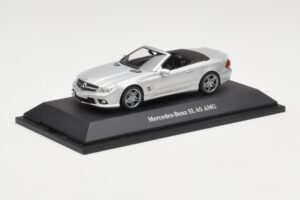 Mercedes SL 65 AMG R230 Sudrabs Minichamps 1:43 B66960601 Metāls — attēls 2 no 4
