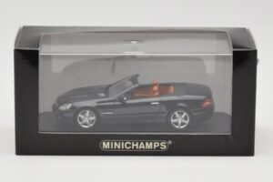 Mercedes SL R230 Melns Minichamps 1:43 B66961922 Metāls — attēls 4 no 4