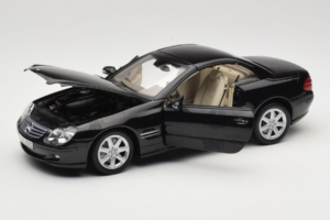 Mercedes SL R129 Melns Minichamps 1:18 B66962171 Metāls — attēls 3 no 11