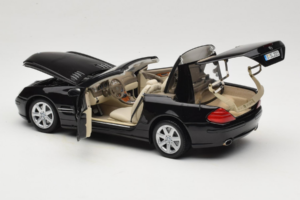 Mercedes SL R129 Melns Minichamps 1:18 B66962171 Metāls — attēls 7 no 11