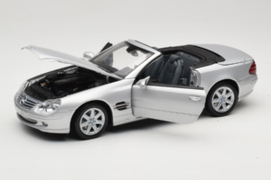 Mercedes SL R129 Sudrabs Minichamps 1:18 B66962133 Metāls — attēls 2 no 10