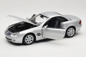 Mercedes SL R129 Sudrabs Minichamps 1:18 B66962133 Metāls — attēls 3 no 10