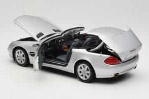 Mercedes SL R129 Sudrabs Minichamps 1:18 B66962133 Metāls — attēls 6 no 10