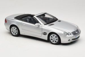 Mercedes SL R129 Sudrabs Minichamps 1:18 B66962133 Metāls — attēls 8 no 10