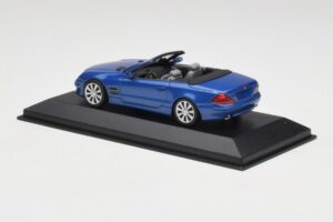 Mercedes SL R230 Tanzanite Zils Minichamps 1:43 B66962250 Metāls — attēls 3 no 4