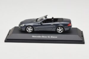Mercedes SL R230 Tenorit Grey Metallic Minichamps 1:43 B66962392 Metāls