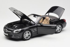 Mercedes SL R231 Magnetite Melns Metaliks Norev 1:18 B66960107 Metāls — attēls 2 no 9