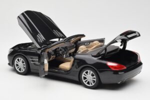 Mercedes SL R231 Magnetite Melns Metaliks Norev 1:18 B66960107 Metāls — attēls 6 no 9