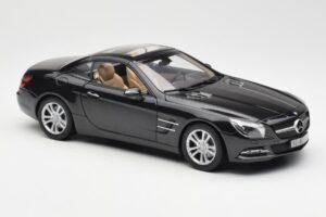 Mercedes SL R231 Magnetite Melns Metaliks Norev 1:18 B66960107 Metāls — attēls 7 no 9
