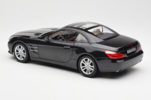 Mercedes SL R231 Magnetite Melns Metaliks Norev 1:18 B66960107 Metāls — attēls 8 no 9