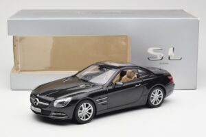 Mercedes SL R231 Magnetite Melns Metaliks Norev 1:18 B66960107 Metāls — attēls 9 no 9